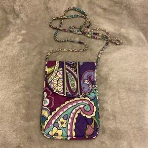 Vera Bradley Heather Vintage Cell Phone Crossbody